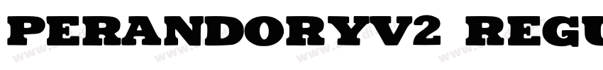 Perandoryv2 Regular字体转换
